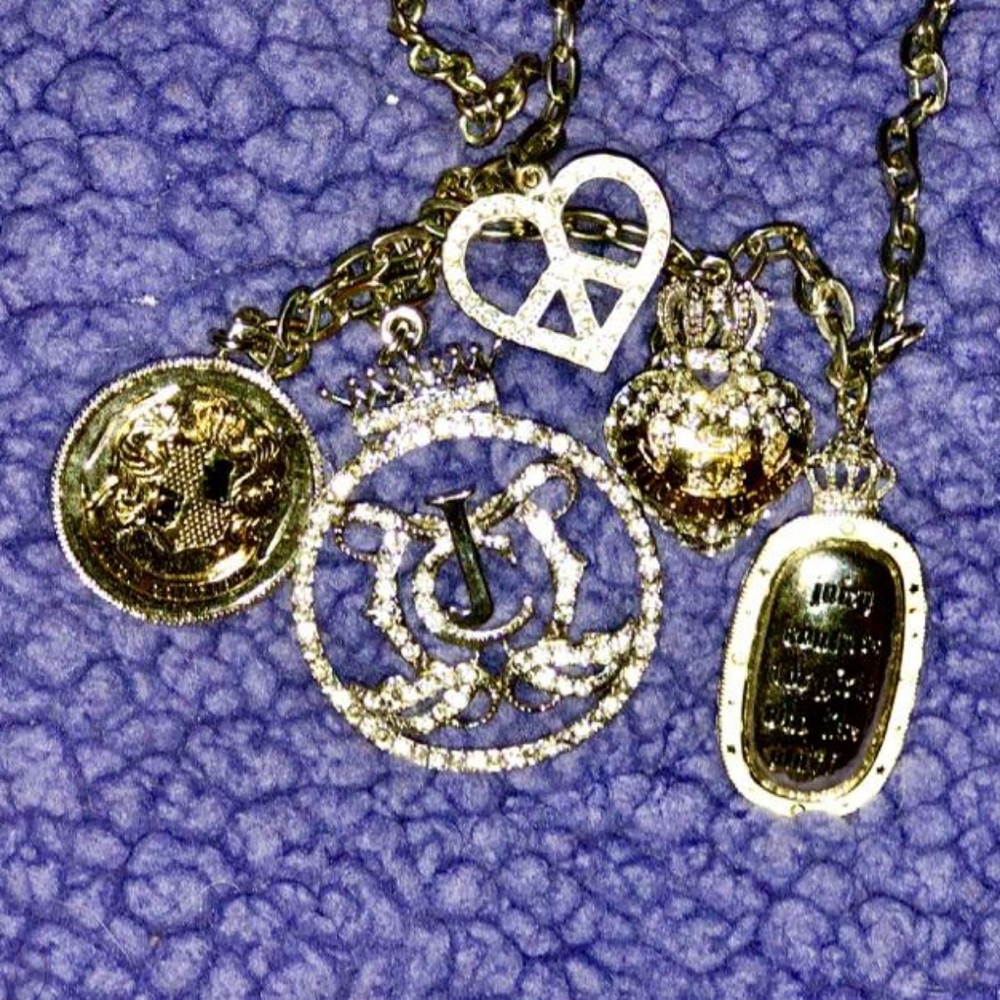 Juicy Couture dangle charm Necklace